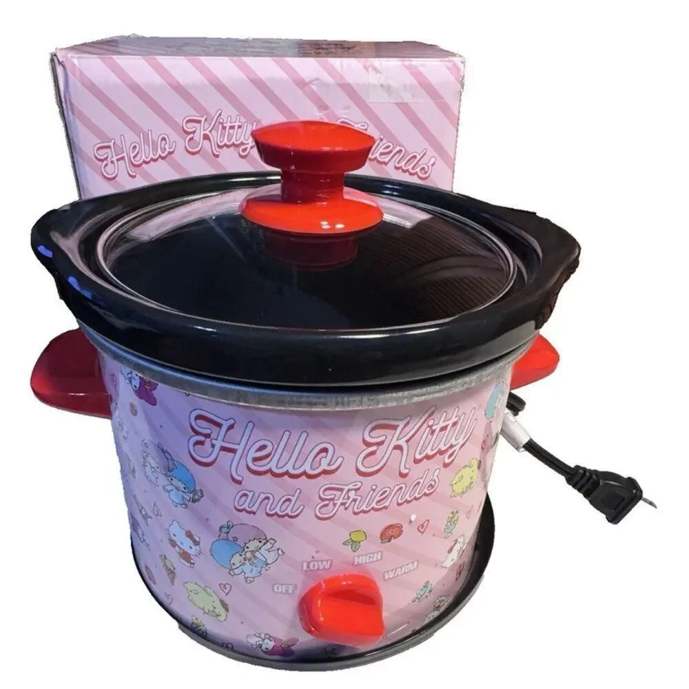 Hello Kitty and Friends Pink Hearts Slow Cooker